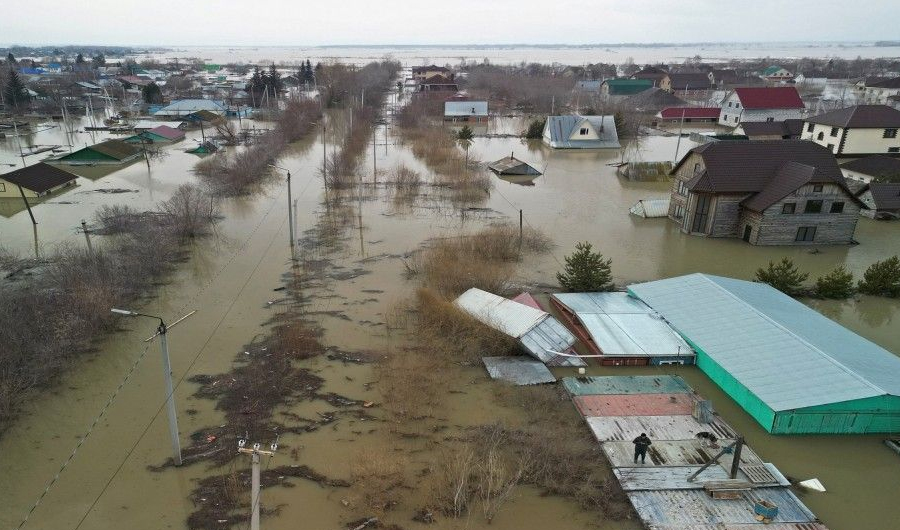  إجلاء أكثر من 108 آلاف في كازاخستان بسبب الفيضانات